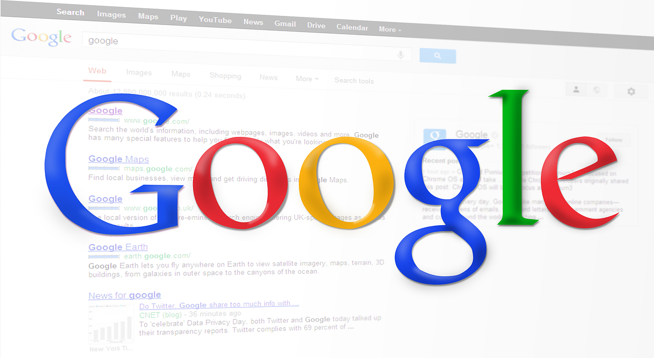 Google search results improved with structured data and rich snippets